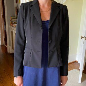 Elie Tahari classic black blazer